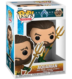 Funko Pop! Filmler: Aquaman Ve Kayıp Krallık - Kahraman Takımında Aquaman (Krem)