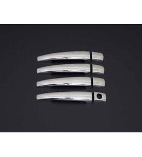 PEUGEOT 3008 UYUMLU KAPI KOLU 4 PARÇA 2009-2015 PASLANMAZ KROM
