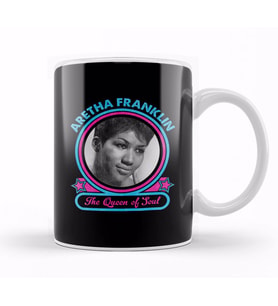 Aretha Franklin The Queen Of Soul Kupa Bardak Porselen