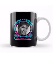 Aretha Franklin The Queen Of Soul Kupa Bardak Porselen