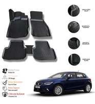 Seat Ibıza 2020 3D Havuzlu Paspas OTL