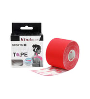 Kindmax Sporcu Bandı Kinesio Tape Kırmızı Renk