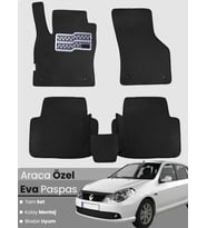 RENAULT SYMBOL 2 (2008-2012) Uyumlu EVA Paspas Tam Set–Oto Paspas,Araca Özel,Kolay Montaj