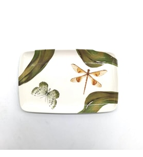 The Mia Blanche Dikdörtgen Servis Tabağı 33 x 21 cm BLN0006