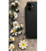 Miyuki Boncuk El Yapımı Papatyaa Telefon Çarmı - Charm