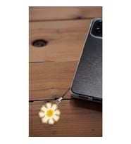 Miyuki Boncuk El Yapımı Papatyaa Telefon Çarmı - Charm