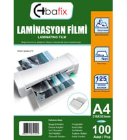 Bafix Laminasyon Filmi A4 125 Mıc 216-303