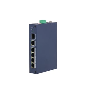 DAHUA CHS4106-4ET, 4 Port, Megabit, 1 Port Gigabit Uplink, 1 Port Gigabit SFP, Cloud Yönetilebilir, Switch