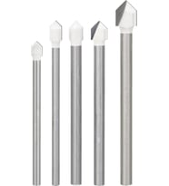 Bosch Pro Cyl-9 Fayans Matkabı Seti, 5 Parça, Seramik, Gri
