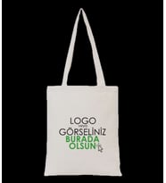 FOTOLABTR Kişiye yada Firmanıza Özel Bez Çantaya Baskı 10 Adet 35x40 cm ölçülerinde