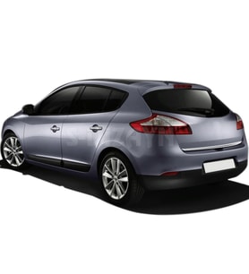 Renault Megane 3 Krom Bagaj Alt Çıta 2010-2016