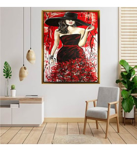 Altın  Çerçeveli tablo ss248