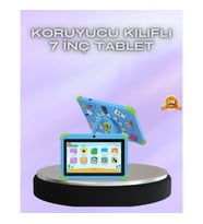 Mey İthalat® Taşınabilir 7 İnç Tablet Göz Koruyucu Ekran ve Uzun Pil Ömrü