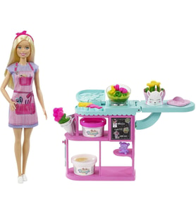 Barbie Çiçekçi Bebek Ve Oyun Seti, 3 Yaş Ve Üzeri, Gtn58 (Çok Renkli)