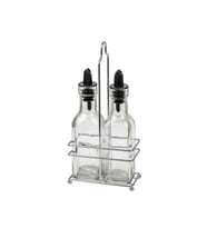 2’li Set Yağdanlık Takımı Cam Yağlık Sirkeli 200 ml