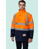 Neon İş Güvenliği Kışlık Mont 5n1 EN ISO 13688 20471 343 Eradium