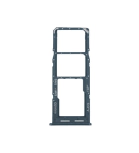 Samsung Galaxy A04S Uyumlu Sim Yuvası Sim Kart Tepsisi Sm-A047F (Siyah Renk)