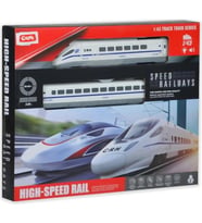 Hızlı Tren 16 Parça Yüksek Hızlı Tren 1:43 Işıklı Ve Sesli Raylı Serisi 1801B-13 (Renksiz)