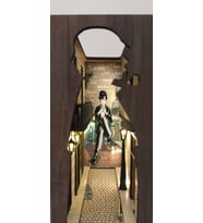 Sherlock Holmes Book Nook Kitap Köşesi Işıklı Kitap Tutucu
