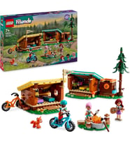 LEGO Friends Macera Kampı Şirin Kulübeler 42624-7 Yaş ve Üzeri Kız ve Erkek Çocuklar için 3 Mini Beb (Çok Renkli)