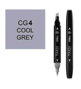 TOUCH TWIN CG4 ÇİFT UÇLU MARKER COOL GREY
