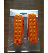 24 VOLT LEDLİ MARKER TİPİ 12 LEDLİ ÇAKAR SARI LAMBA 2 ADET