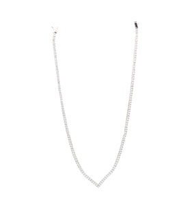 Su Yolu Model Zirkon Taşlı Kadın Gümüş Kolye 201021532