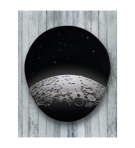 Fantastic Moon Oval Bilek Destekli Mouse Pad