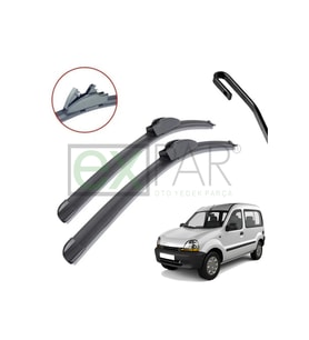 RENAULT KANGOO ÖN CAM SİLECEK SÜPÜRGESİ TAKIMI 1998 - 2007 KANGO ÖN SİLECEK