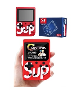Mey İthalat® Çocuklara Özel Taşınabilir Sup El Atarisi 400 Oyunlu Nostaljik Oyun Konsolu
