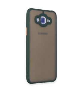 Galaxy J7 Kılıf Montreal  Kapak - Yeşil