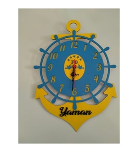 mrchediyesepeti Duvar Saatleri Kişiye Özel tasarım Şık ve Kaliteli no505