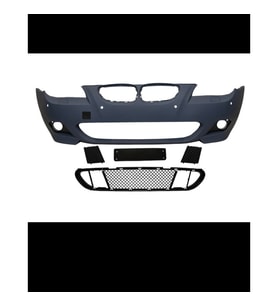 BMW E 60-LCI 2007-2009 Komple Tampon E60 LCI Ön F Yık Lı PDCli 18mm M Tech 51117897208 Wender
