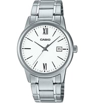 CASIO MTP-V002D-7B3UDF METAL TAKVİMLİ ERKEK KOL SAATİ (Gümüş)