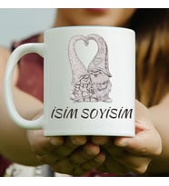 Sevgililer gününe özel tasarım kupa bardak