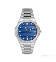 Markasepeti Patek Model Geometrik Tasarım Lüks Kol Saati (Mavi)