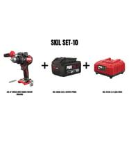 SKIL Set-10 (SKIL XP 3085CA AKÜLÜ DARBELİ MATKAP VİDALAMA+4,Ah Li BATARYA PROMO+2,4 A ŞARJ CİHAZI)