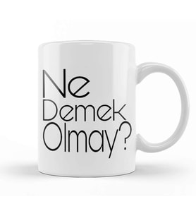 Ne Demek Olmay Karadeniz Kupa Bardak Porselen