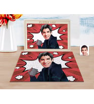 BK Gift Kişiye Özel Erkek Karikatürlü 1000 Parça Profesyonel Puzzle-63