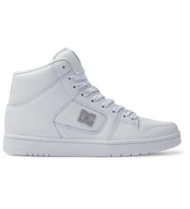 DC Shoes ADJS100164 Manteca 4 Hi White/Silver Kadın Sneaker (Beyaz)