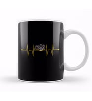 Photographer s Camera Heartbeat Photography Love Kupa Bardak Porselen