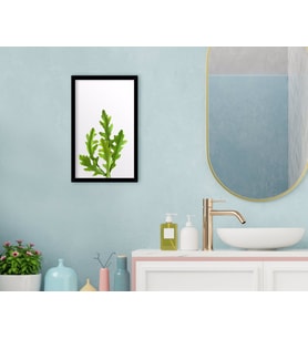BK Home Banyo Dekoratif Ahşap Siyah Çerçeveli Tablo-14