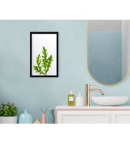 BK Home Banyo Dekoratif Ahşap Siyah Çerçeveli Tablo-14