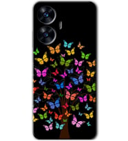 Realme C55 Kılıf HD Desen Baskılı Kılıf - Cacti Prairies
