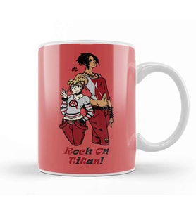 Attack On Titan Rock On Titan Kupa Bardak Porselen