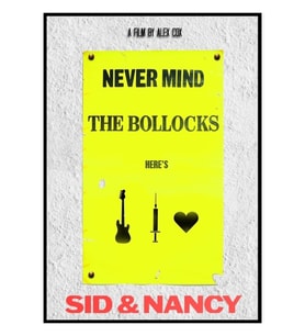 Sid Ve Nancy Konser Posteri Tablo Ahşap Poster Dekoratif