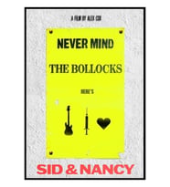 Sid Ve Nancy Konser Posteri Tablo Ahşap Poster Dekoratif