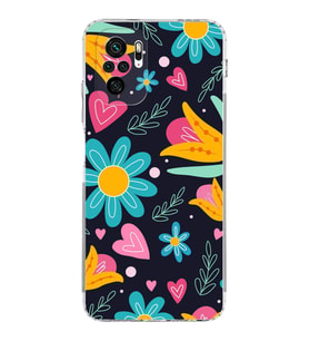 PrintiFy Xiaomi Redmi Note 10S ile Uyumlu Retro Color 1  Kamera Korumalı Şeffaf  Kılıf