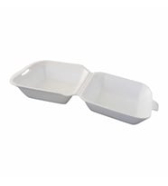 ŞeyliŞeyler - Küçük Hamburger Kabı Köpük 1 Paket 500 Adet
