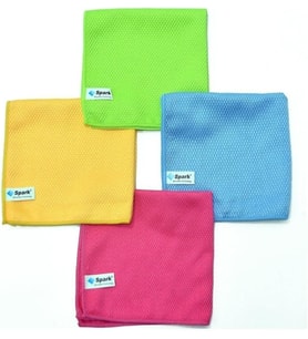 (12 Adet) 2309 Mikrofiber Cam Temizlik Bezi 40X40 Cm.,617